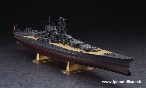 IJN YAMATO in scala 1/450 Hasegawa Z01 * * EURO 55,00 in Kit * Euro 175,00 Costruito (Iva Incl.)