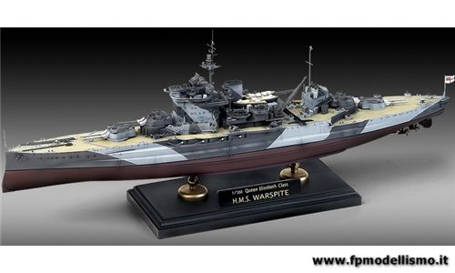 H.M.S. Warspite 1:350 Academy 14105 * EURO 49,00 in Kit ** Euro 189,00 Costruita (Iva Incl.)