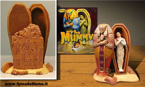 OFFERTA: La Mummia in scala 1/8 Moebius Models * EURO 36,00 in Kit ** Euro 86,00 Costruita (Iva Incl.)