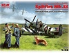 Spitfire Mk.IX with RAF Pilots and Ground Personnel 1/48 ICM 48801 * Euro 20,00 in Kit * Euro 90,00 Costruito (Iva Incl.)