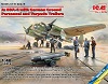 Ju 88A-4 with German Ground Personnel and Torpedo Trailers in Scala 1:48 ICM 48229 * Euro 68,00 in Kit * Euro 178,00 Costruito (Iva Incl.)