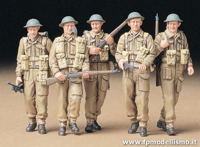 British Infantry on Patrol 1:35 Tamiya 35223 * EURO 11,90 in Kit * Euro 31,90 Costruiti (Iva Incl.)