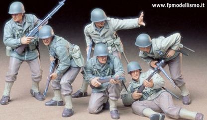 U.S. Army Assault Infantry Set 1:35 Tamiya 35192 * EURO 8,50 in Kit * Euro 28,50 Costruiti (Iva Incl.)