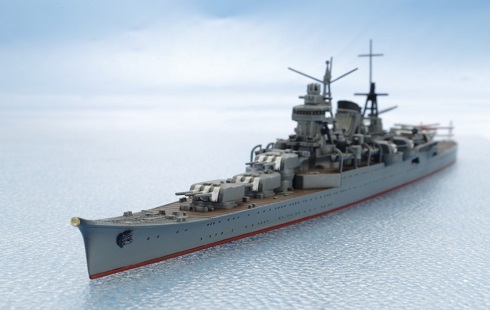 IJN Japanese Light Cruiser Mogami in scala 1:700 TA31359 * EURO 32,00 in Kit ** Euro 72,00 Costruita (Iva Incl.)