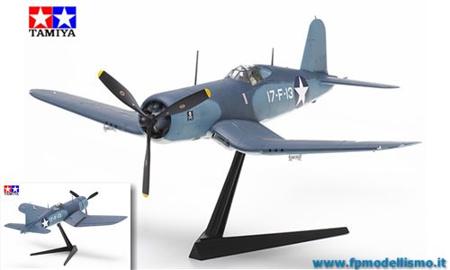 Vought F4U-1 Corsair Birdcage Scala 1:32 Tamiya 60324 Costruito e Verniciato EURO 305,00 * in Kit 155,00 (Iva Incl.) * Prodotto su Prenotazione
