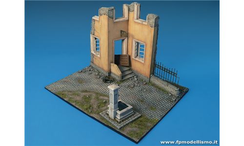 Village Diorama con Fontana in scala 1:35 MiniArt 36028 * EURO 28,50 (Iva Incl.) Art. Temporaneamente NON Disponibile