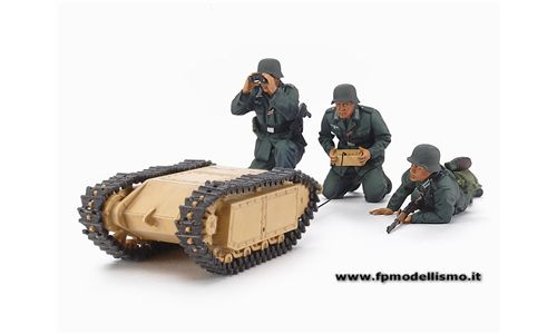 German Assault Pioneer Team w/Goliath Set 1:35 Tamiya 35357 * EURO 18,00 in Kit * Euro 33,00 Costruiti (Iva Incl.)