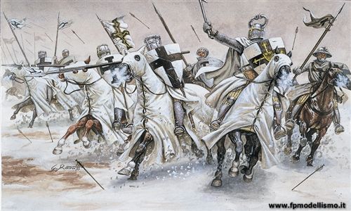 Teutonic Knights in scala 1/72 IT6019 * EURO 10,00 in Kit * Euro 40,00 Costruiti (Iva Incl.)