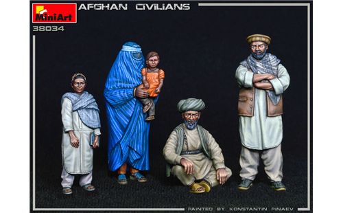 Afghan Civilians in scala 1/35 MiniArt 38034 * * EURO 14,80 in Kit ** EURO 34,80 Costruito (Iva Incl.)