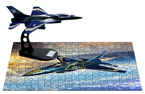 OFFERTA: Activity Set Puzzle + Kit F-16 ITALERI AS851 * Euro 10,00 (Iva Incl.)