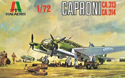 Caproni Ca. 313/314 in scala 1:72 Italeri 0106 * EURO 24,90 in Kit ** Euro 74,90 Costruito (Iva Incl.)