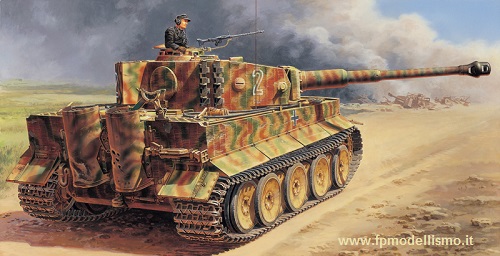 Pz.Kpfw.VI Tiger I Ausf.E mid production Scala 1:35 IT6507 * EURO 33,00 in kit * Euro 93,00 Costruito (Iva Incl.)