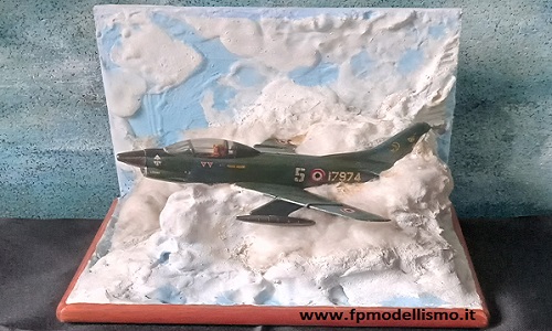 Fiat G-91 in Banchi di Nubi scala 1:72 * EURO 30,00 (Iva Incl.) Pezzo Unico