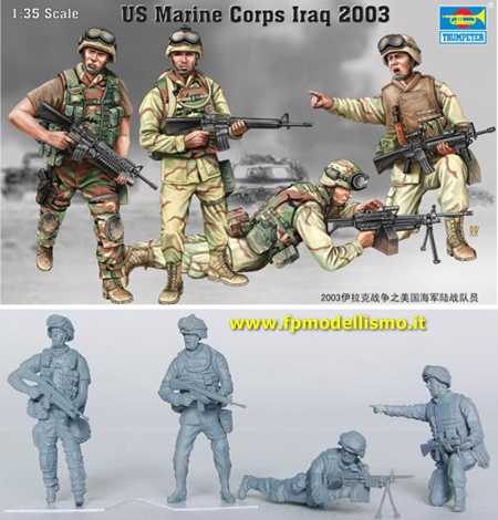 US Marine Corps Iraq 2003 TR00407 * EURO 11,00 in Kit * Euro 31,00 Costruiti (Iva Incl.) 